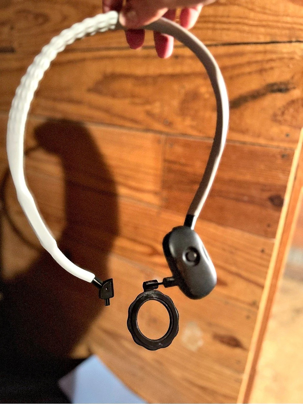 White & Black Wearable Accessory